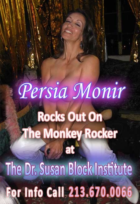 Click on Persia to Join the Bloggamy & See Her Ride the Monkey Rocker without Text All Over Her Hot Naked Body :-)