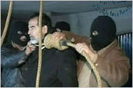 Saddam meets the hangman