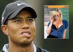 Tiger Woods and Mistress Holly Sampson star of My First Sex Teacher