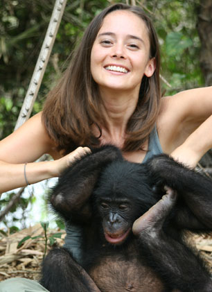 Bonobo Handshake