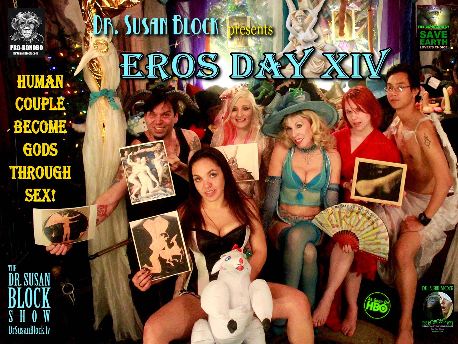 Eros Day XIV Human Couple Become Gods Through Sex! image