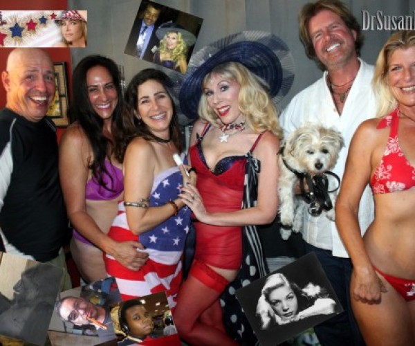 “Sex Across America” on DrSuzy.Tv with Silky & Luc + Friends & Squirting Lovers