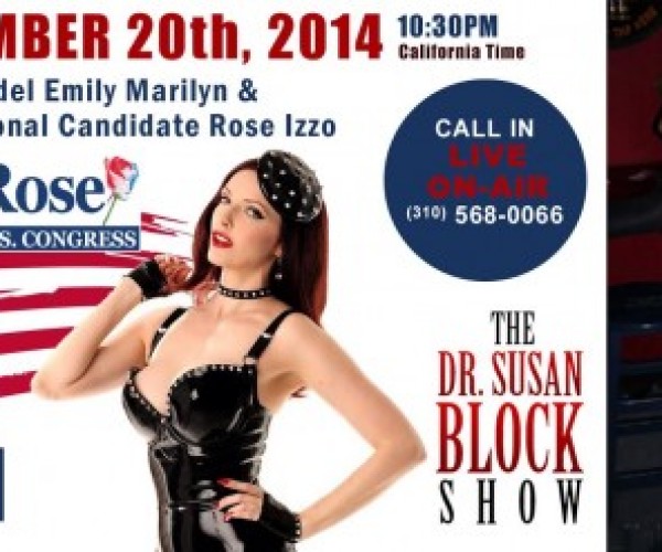 Fetish + Politics on DrSuzy.Tv this Saturday & the Politics of Fetish on Your Phone Anytime