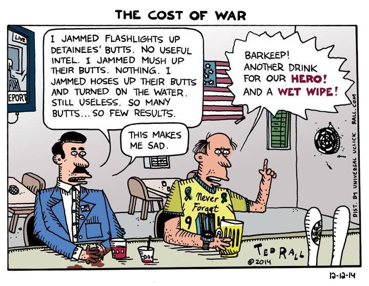 Thanks, Michael Donnelly, for this on-point Ted Rall comic.