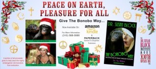Sex-Positive in the Trumpocalypse! Sploshgasms! Give The Bonobo Way for the Holidays & Give Yourself the Gift of Erotic Hypnosis – as seen on The Doctors!