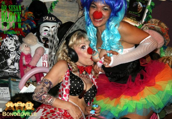 Bonoboville Communion at the Carnal Carnival.  Photo: L'Erotique