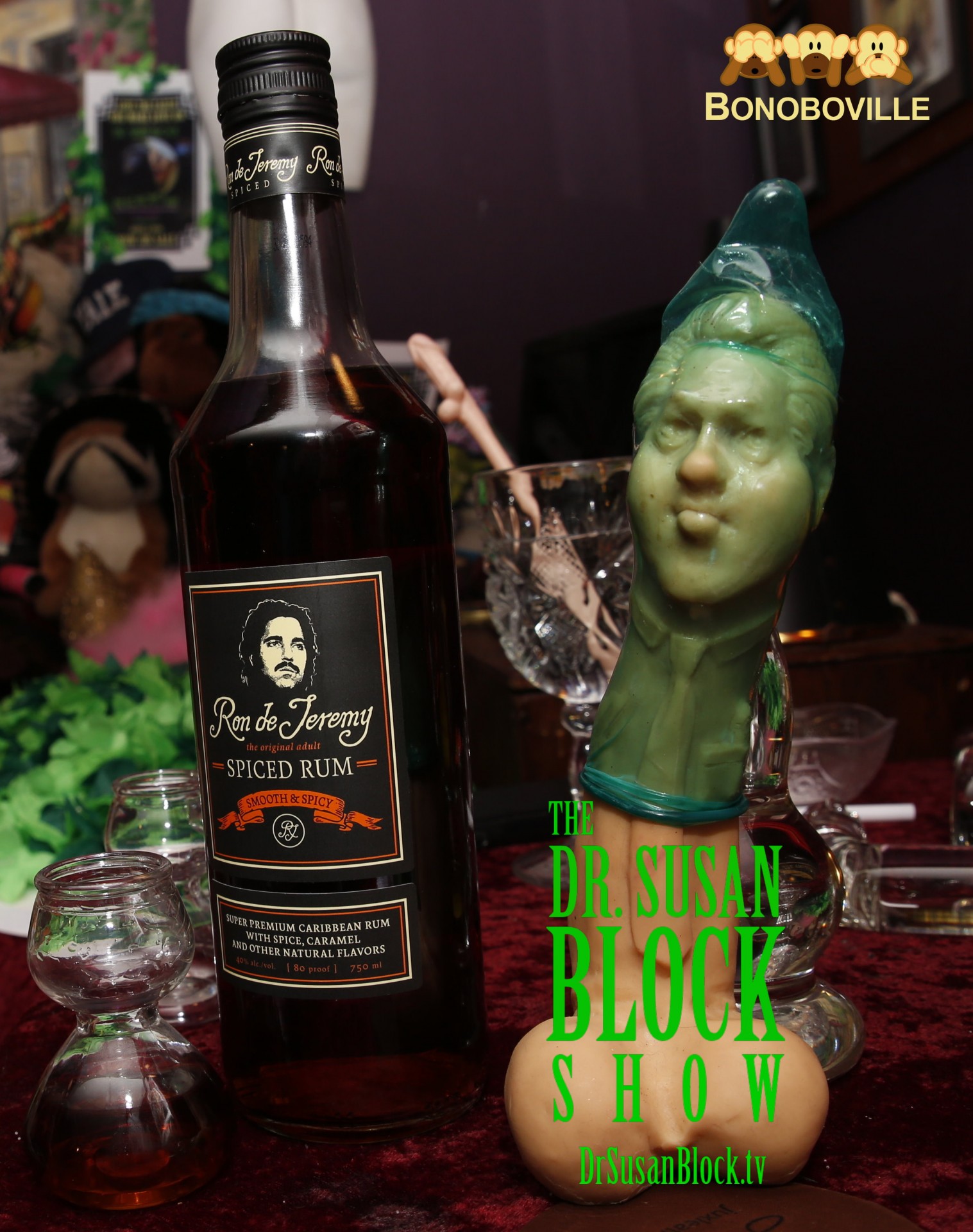 President Bill loves Ron de Jeremy rum. Photo: Gunther Hendrix