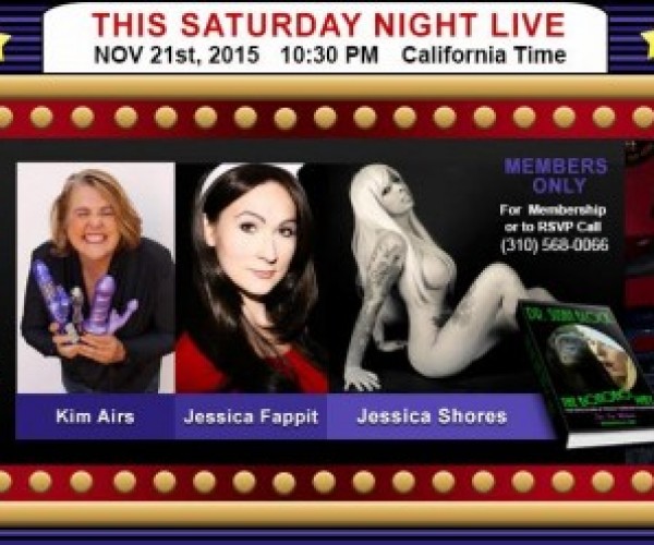 G-spots for Peace, Queefing Fun, Jessicas & Airs this Saturday & Help on Your Phone 24/7: Call 310-568-0066