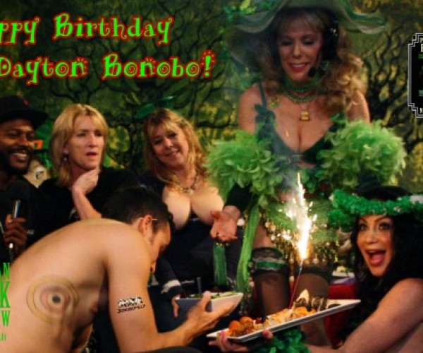 Dayton Rains’ #GreenBirthday Bacchanalia on DrSuzy.Tv