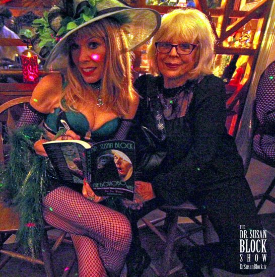 Renowned Artist and Mistress Sheree Rose visits Bonoboville. Photo: Abe