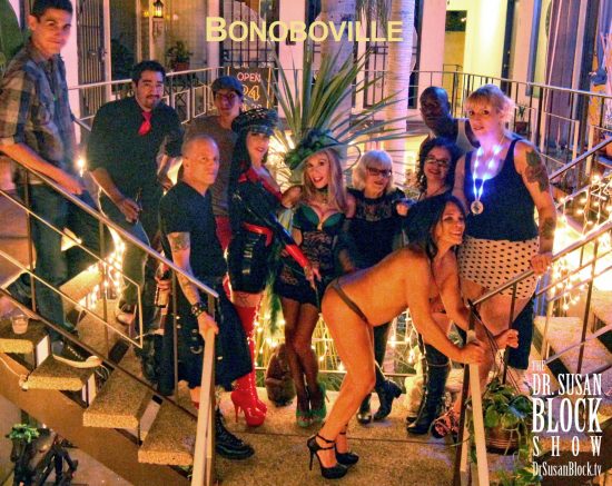 Kink Month continues in Bonobioville. Photo: Abe