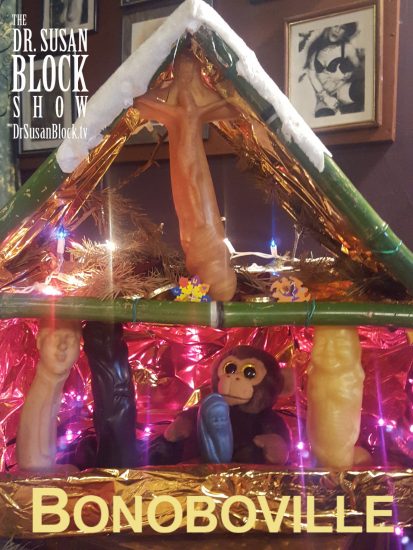Divine Interventions Nattivity Scene (manger by Miguel). Photo: Dr. Suzy