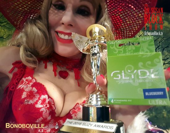"Best Condom" SUZY Award 2016 for Glyde Memorial Condoms. #Selfie