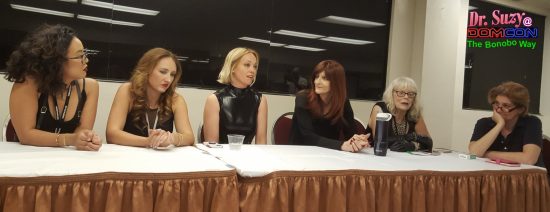 Pro-Domme "Legends" at DomCon 2017. Photo: Author