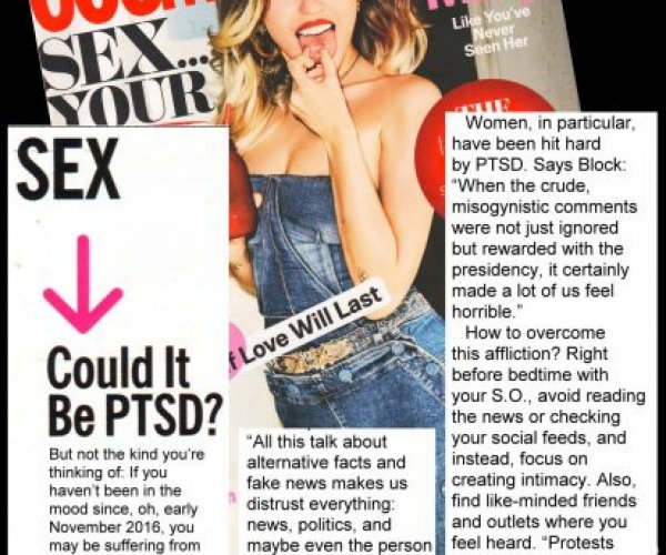 “Sex Q & A” with Dr. Suzy on “Post-Trump Sex Disorder” by Julie Vadnal | Cosmopolitan