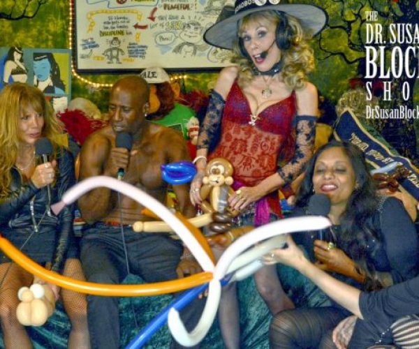 Sex Pop & Bubbly, the Bonobo Way + Celebrity Fantasy Therapy Whenever You Need to Talk: Call 213-291-9497