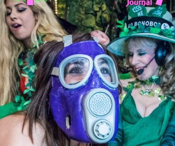 St. Paddy’s Day, the Bonobo Way, with GasMaskGirl