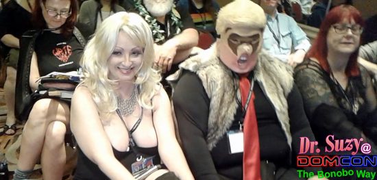 Look who's in my audience: Stormy Daniels & the Trumpus releasing his inner animal (a weasel). 