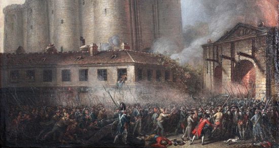 Storming of the Bastille. Artist Unknown