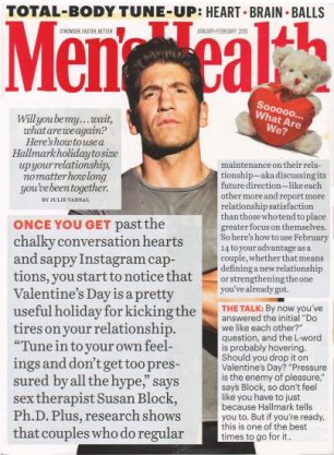 Dr. Suzy Offers Valentine’s Day Advice for Couples in Men’s Health’s January-February 2019 Issue
