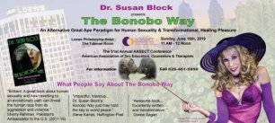 Dr. Susan Block to Deliver the Bonobo Way at AASECT 2019 in Her Hometown of Philadelphia