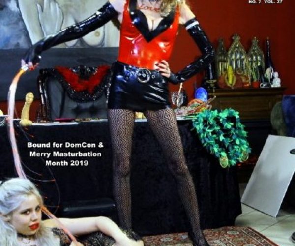 DomCon Bound & Merry Masturbation Month 2019