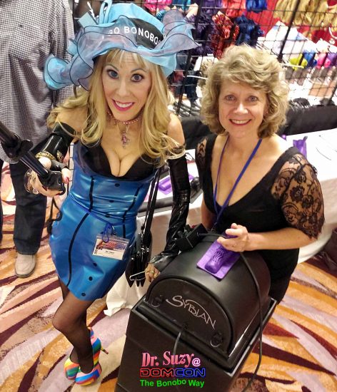 Play with the new SYBIAN attachment with Bunny Lambert, daughter of Sybian's inventor! Photo: Selfie