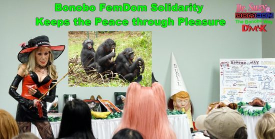 Bonobo FemDom Solidarity keeps the Peace... through Pleasure. Photo: Don Juan