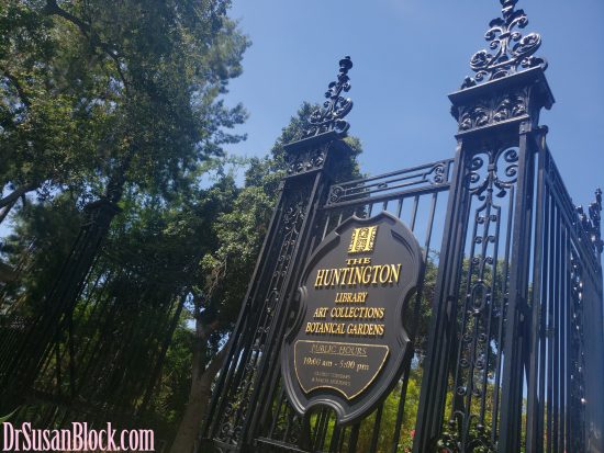 Grand Gate to the Huntington Gardens