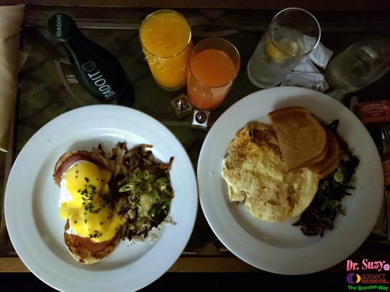Breakfast at the Marriott. Photo: Author