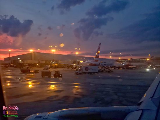 Leaving Philly at Sunset. Photo: Author + William Giles