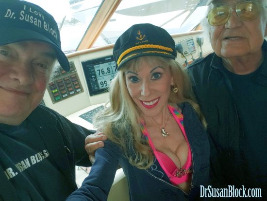 With Capt'n Max and Capt'n Joel. Photo: Selfie