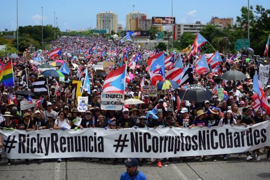 Ricky Renuncia! Puerto Rico demands the Governor resign!