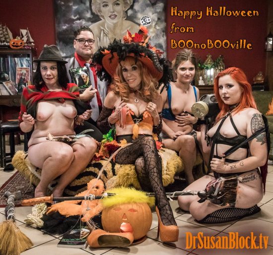 Free the Nipple & Happy Halloween 2019 from BOOnoBOOville. Photo: Jux Lii
