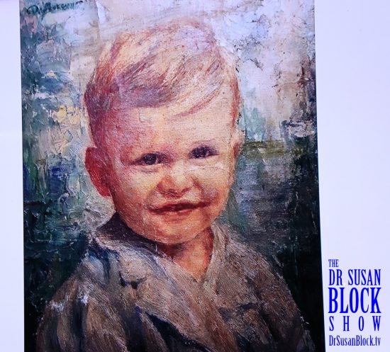 The Little Prince, age 2, painted by a nun. Photo: Yoel DeJesus