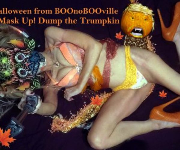 Quarantine Halloween, Mask Up, DomCon, Smashing Trumpkin, Anal Pleasure, Spooky Sex & More in the BOOnoBOOville Bla Bla